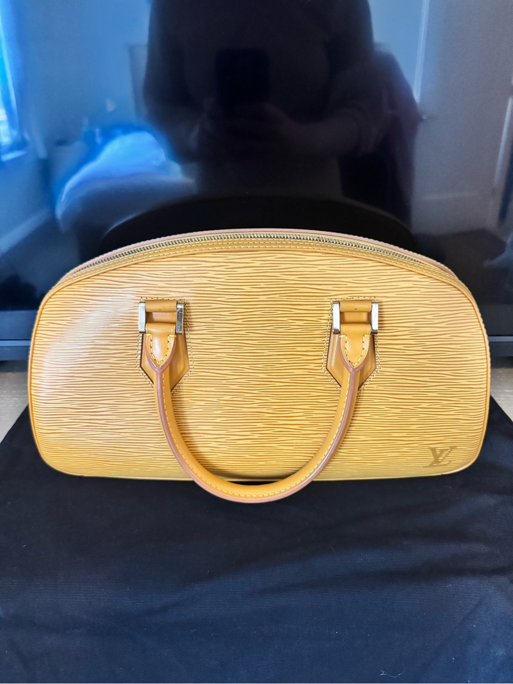 Louis Vuitton Yellow Epi Leather Jasmin Bag